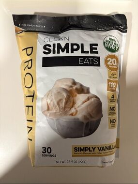 Simply Vanilla Protein Powder - Vanilla